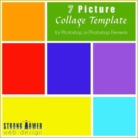 Free Photoshop Collage Templates Of Free 7 Picture Collage Template ...
