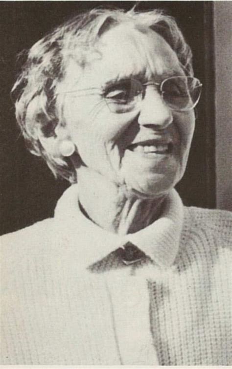 Elsie Leach in her later years