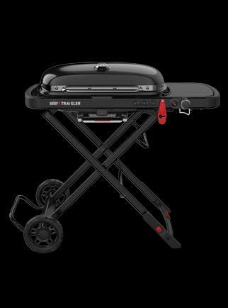 Weber Traveler Portable Gas Grill Black – Texas BBQ Master