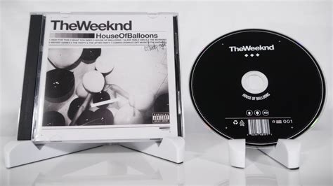 The Weeknd - House Of Balloons CD Unboxing - YouTube