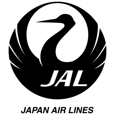 Japan Airlines Logo Black and White – Brands Logos