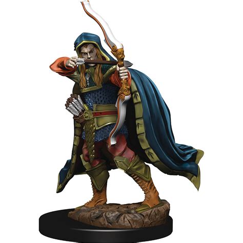 Dungeons & Dragons Miniatures, Pre-Painted: Elf Rogue Male (2021 ...