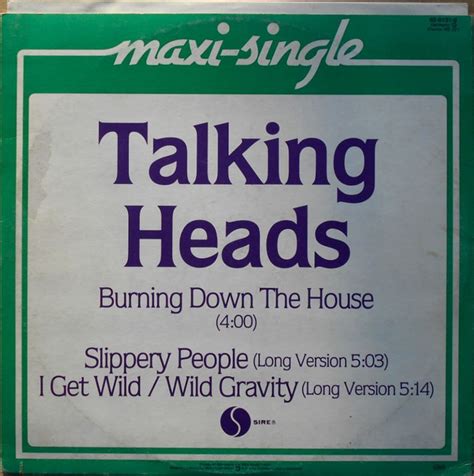 Talking Heads - Burning Down The House (1983, Vinyl) | Discogs