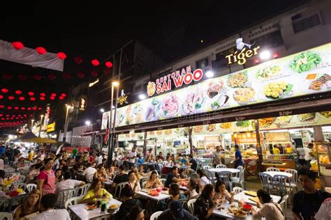 Jalan Alor Street Food Market Kuala Lumpur Malaysia Editorial Image - Image of dish, food: 162054015