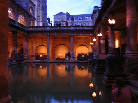 Roman Baths @ night | Juli Doshan | Flickr