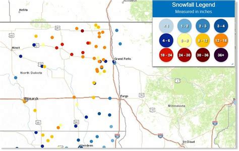 Blizzard brings more than 2 feet of early snow to North Dakota towns ...