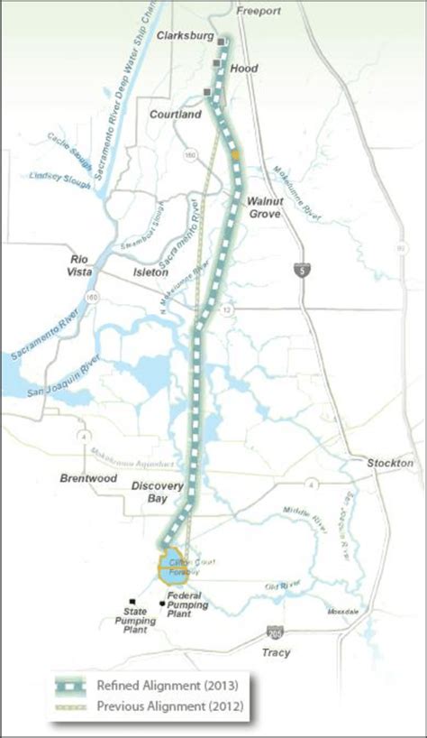 2: General map showing proposed (August 2013) North Delta point of... | Download Scientific Diagram