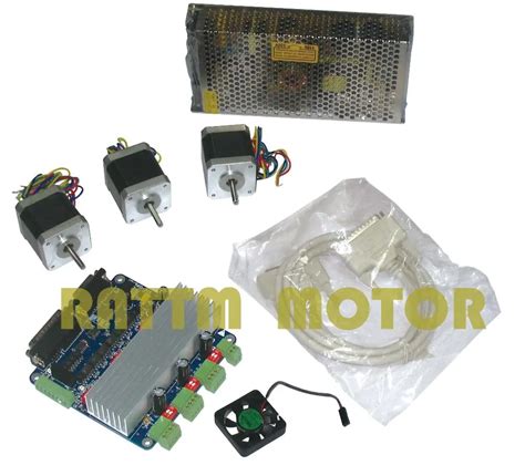 3 axis CNC controller kit 3 NEMA17 78 oz in stepper motor + 3 axis CNC driver board-in Motor ...