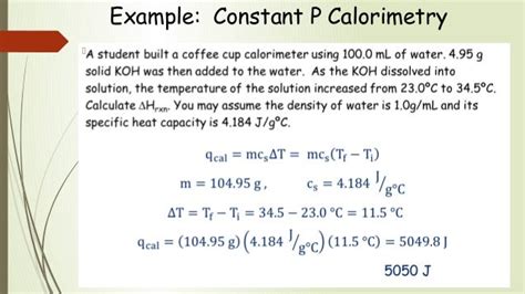 Calorimetry