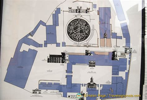 Plan of Dublin Castle and grounds