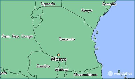 Where is Mbeya, Tanzania? / Mbeya, Mbeya Map - WorldAtlas.com