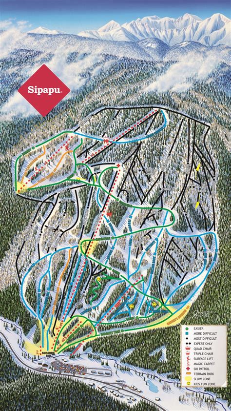 Sipapu Ski & Summer Resort Trail Map | SkiCentral.com