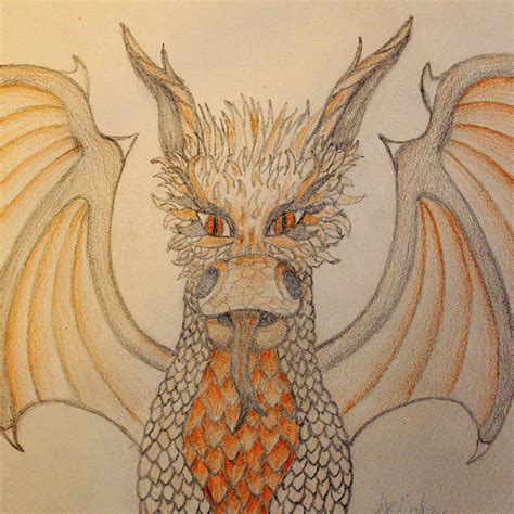 Dragon Flame Drawing by Abbie Croker - Fine Art America