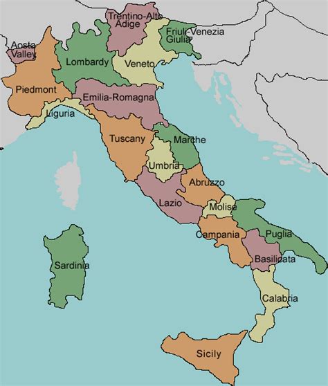 Regions Of Italy Map Quiz – Get Map Update