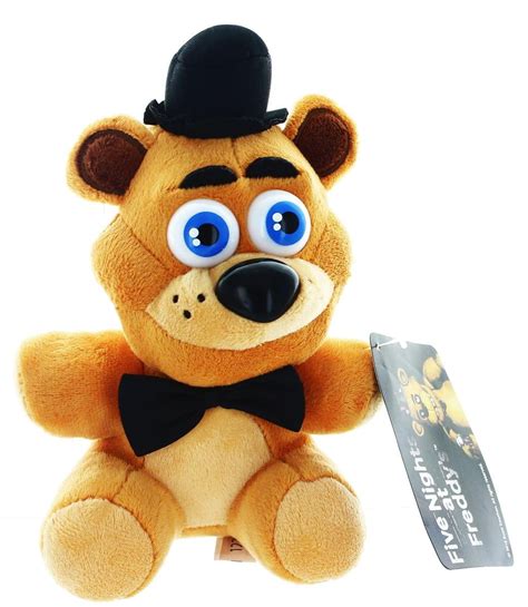 Five Nights at Freddy's 6.5" Freddy Fazbear Plush - Walmart.com