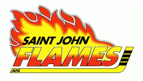 Saint John Flames Logo - Primary Logo - American Hockey League (AHL ...