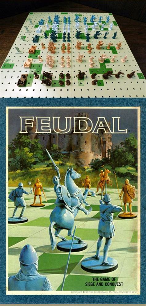 FEUDAL | Board games, Family games, Strategy map