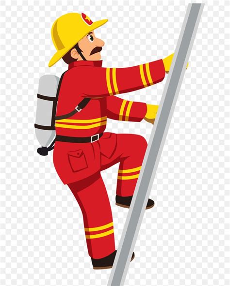 Fire Truck Ladder Clipart Illustrations