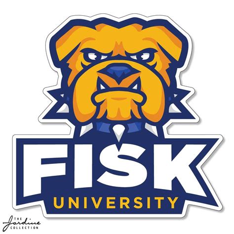 Fisk University Bulldog Magnet