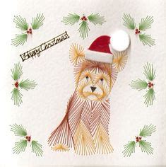 18 Form a lines cards stitching free pattern ideas | stitching cards ...