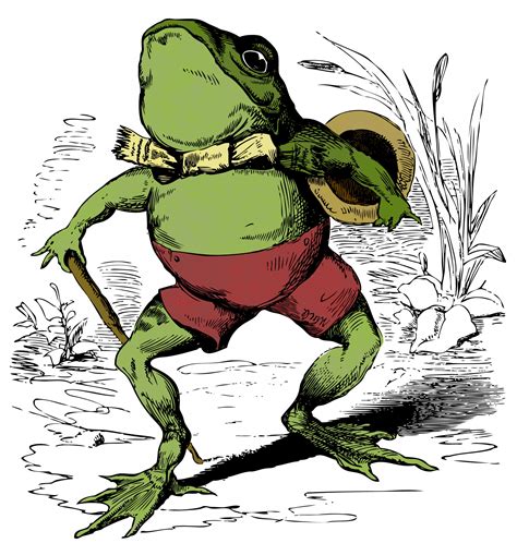 Frog Vintage Drawing Free Stock Photo - Public Domain Pictures
