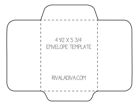 Envelope Template - Fotolip