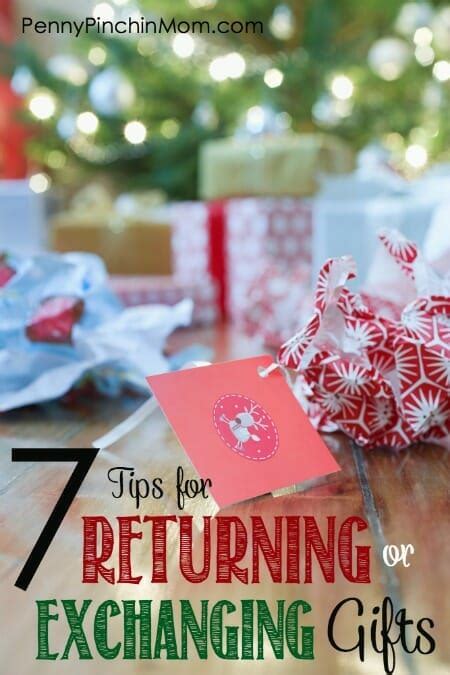 7 Tips for Returning or Exchanging Gifts