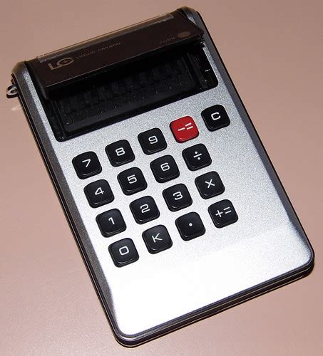 Vintage Sharp Electronic Pocket Calculator, Model EL-805, … | Flickr