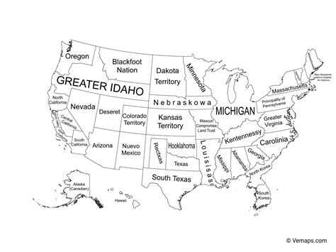 The US if Michigan won the war with Ohio and Idaho stole territory : r ...