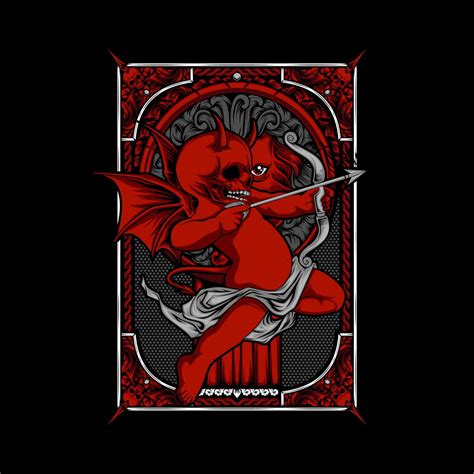 devil cupid illustration 5421745 Vector Art at Vecteezy