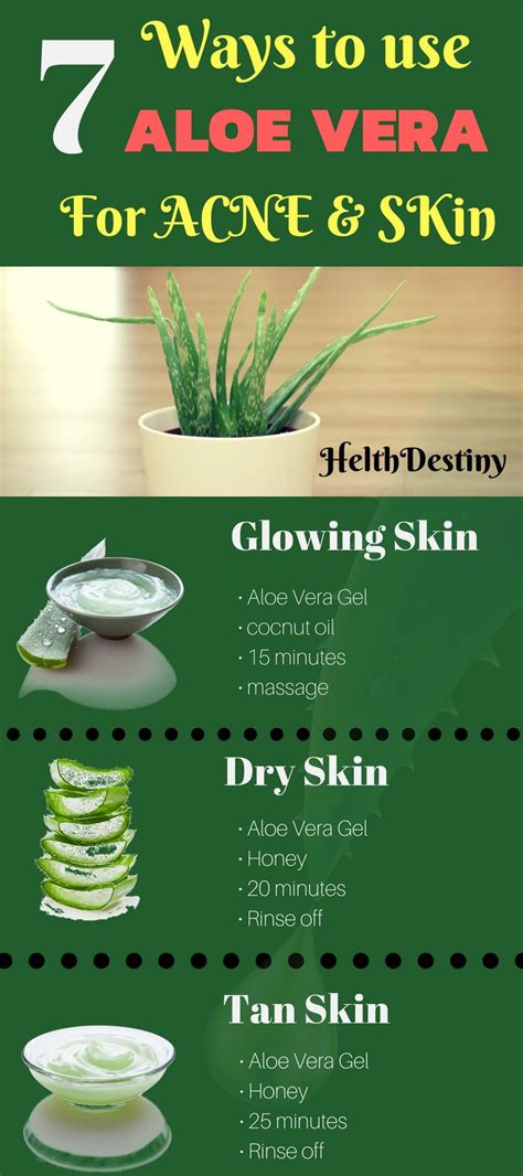 Aloe Vera benefits for skin and how to use it | Top 7 | HelthDestiny ...