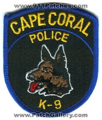 Florida - Cape Coral Police K-9 (Florida) - PatchGallery.com Online ...