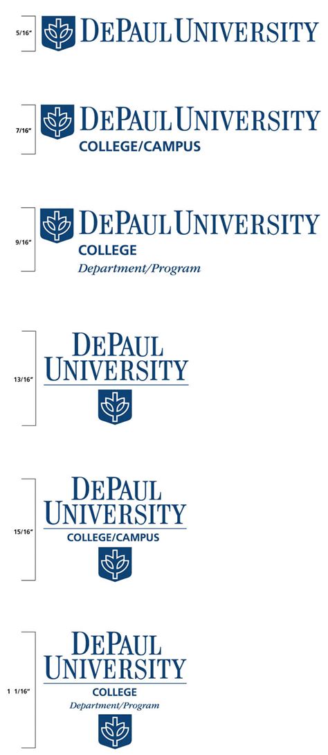 Logos and Marks | Brand Standards | Brand | DePaul University, Chicago