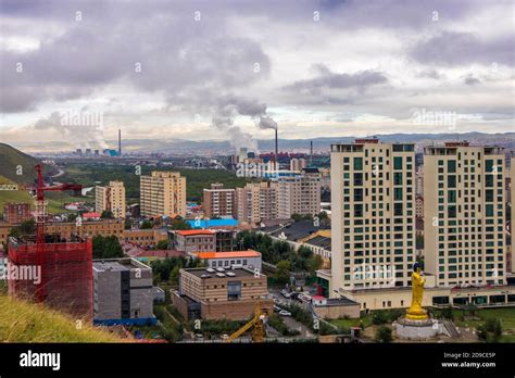 Ulaanbaatar is the capitol and largest city in Mongolia Stock Photo - Alamy