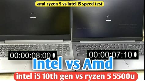 ryzen 5 vs Intel i5 speed test | ryzen 5 5500u vs intel i5 10th gen ...