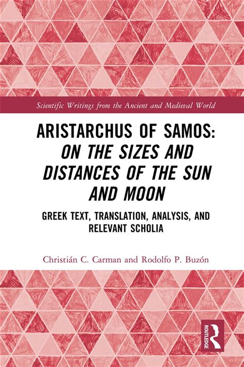 Aristarchus of Samos: On the Sizes and Distances of the Sun and Moon