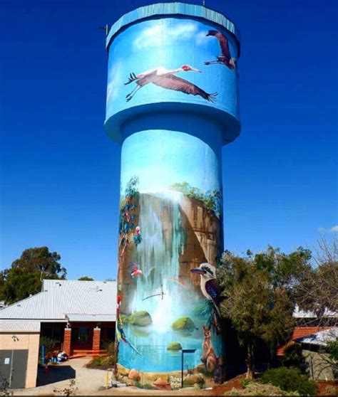 Australian Water Tower Art