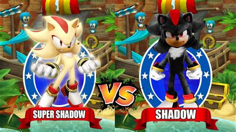 Sonic Dash - Shadow vs Super Shadow Gameplay - YouTube