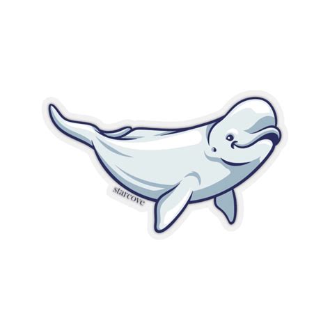 Belugas are also called white whales, and their unusual color makes ...