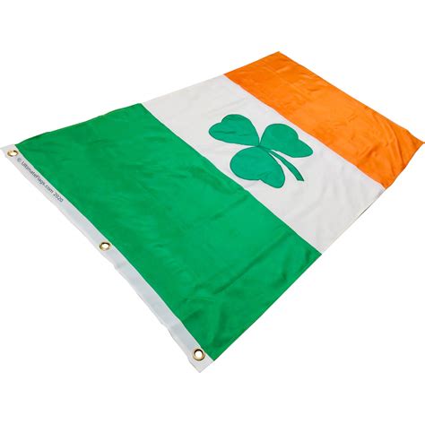 Ireland Shamrock Flag 3 X 5 ft. Standard