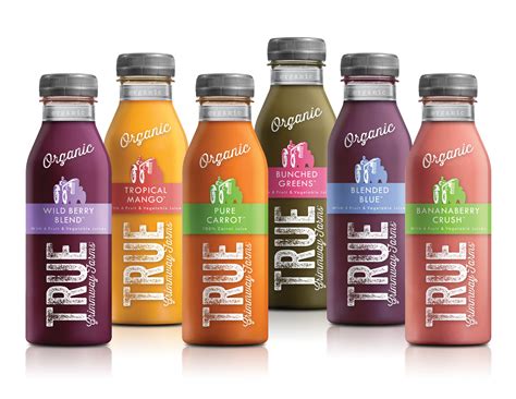 True Organic Juice - Flavor Line | Organic juice, Juice packaging, Organic juice brands