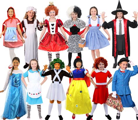 GIRLS BOOK CHARACTER COSTUMES FAIRYTALE WORLD BOOK DAY CHILD FANCY DRESS LOT | eBay