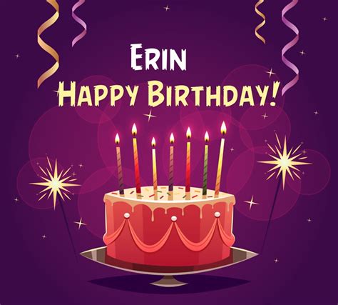 Happy Birthday Erin pictures congratulations.