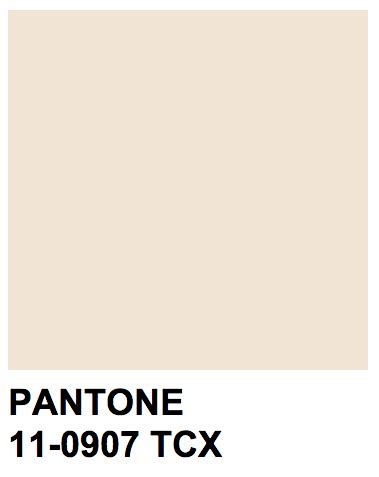 Pantone Ivory