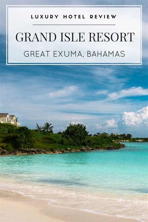 A review of Grand Isle Resort on Great Exuma island in the Bahamas, our base for swimming with ...