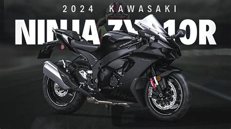 ALL BLACK!! 2024 KAWASAKI NINJA ZX-10R OFFICIALLY RELEASED - YouTube