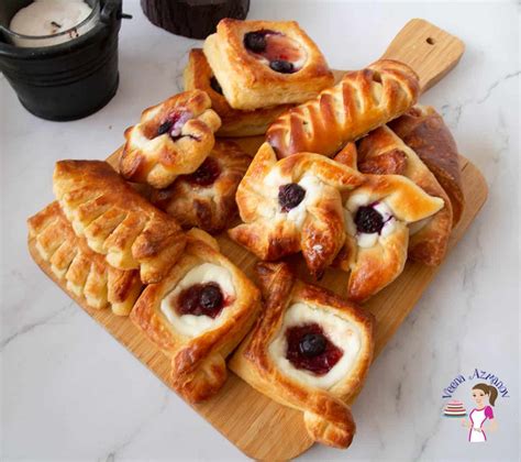 Danish Pastry - Dough, filling, and shaping - Veena Azmanov