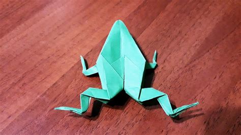 🐸 BROASCA origami care SARE si se ROTESTE - YouTube