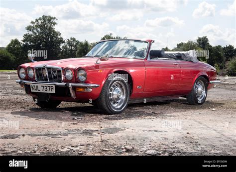 Jaguar XJ6 convertible, and aftermarket conversion Stock Photo - Alamy