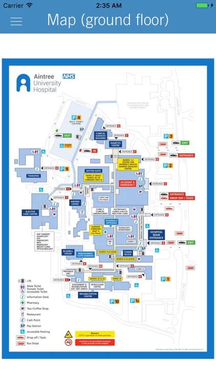 Aintree Hospital Wayfinding by Aintree University Hospital NHS Foundation Trust